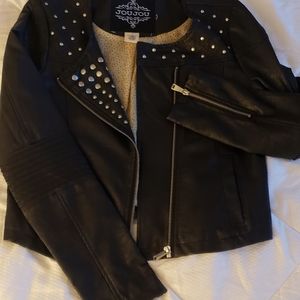 💫Jou Jou: Faux Leather Jacket 